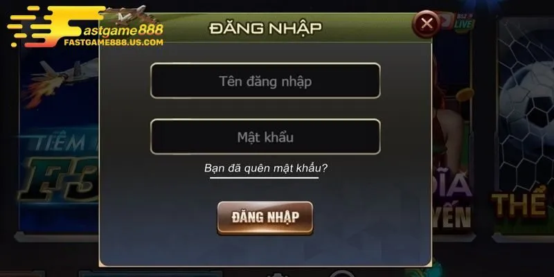 3 bước đăng nhập cổng game