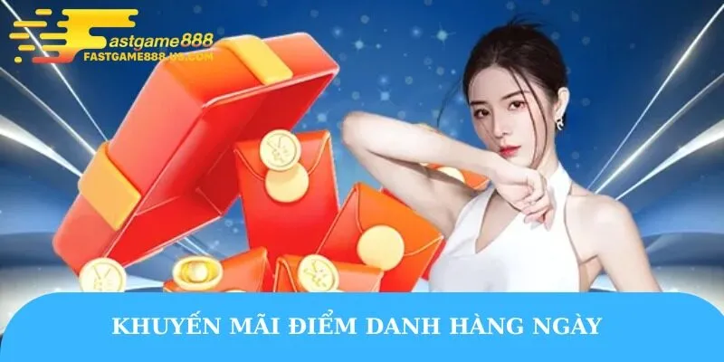 Ưu đãi nhận code thưởng khi điểm danh hàng ngày